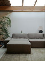 Modo 3 Piece (142") Sofa - Performance Fabric - Mocha