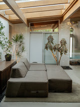 Modo 2 Piece (102") Sofa - Performance Fabric - Mocha