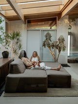 Modo 2 Piece (102") Sofa - Performance Fabric - Mocha