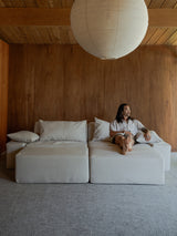 Modo 2 Piece (102") Sofa - Performance Fabric - Natural