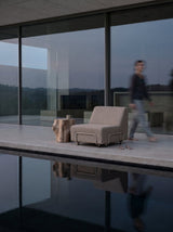 Modo Center Outdoor - Almond with Stone Aluminum