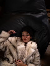 Dume Lounge Chair Vegan Leather - Black