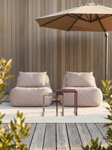 Outdoor All Weather Bundle (Set of Two) - Burgundy