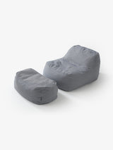 Dume Lounge Chair + Ottoman Outdoor - Navy
