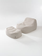 Dume Lounge Chair + Ottoman Outdoor - Oat