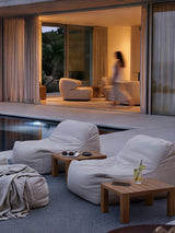 Dume Lounge Chair + Ottoman Outdoor - Oat