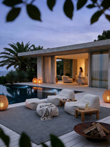 Dume Lounge Chair + Ottoman Outdoor - Oat