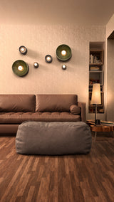 Dume Ottoman Performance Fabric - Mocha