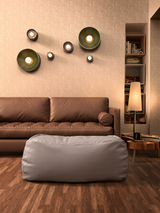 Dume Ottoman Performance Fabric - Taupe