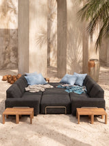 Modo Outdoor Daybed Sofa - Graphite