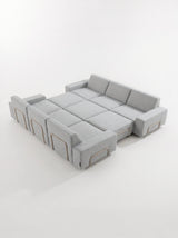 Modo Outdoor Daybed Sofa - Gray