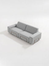 Modo 2 Seater Outdoor Sofa - Gray with Stone Aluminum
