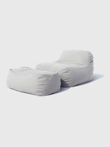 Dume Lounge Chair + Ottoman Outdoor - Gray