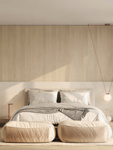 Dume Ottoman Velvet - Marshmallow