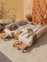 Modo Outdoor Daybed Sofa - Oat