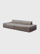 Modo 2 Piece (102") Sofa - Performance Fabric - Mocha