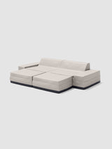 Modo 2 Piece (102") Sofa + 2 Ottoman - Outdoor - Oat