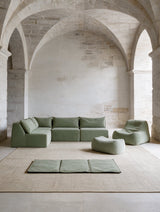 Modo 5 Piece Sectional (Armless) - Aqua