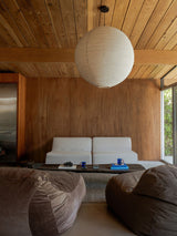 Modo Armless (80") Sofa - Performance Fabric - Natural