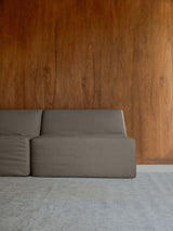 Modo Armless (80") Sofa - Performance Fabric - Mocha