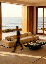 Modo 3 Piece (142") Sofa - Velvet - Marshmallow