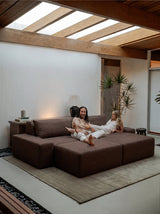 Modo 2 Piece (102") Sofa - Performance Fabric - Mocha