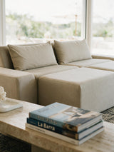 Modo 2 Piece (102") Sofa - Performance Fabric - Natural