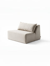 Modo Center Slipcover - Performance Fabric - Natural