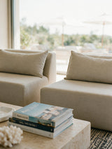 Modo Lounge Chair - Performance Fabric - Natural