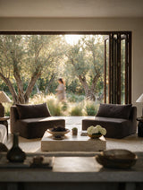 Modo Armless (80") Sofa - Velvet - Portobello