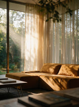 Modo 2 Piece (102") Sofa - Velvet - Saffron
