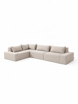 Modo 4 Piece Sectional (Classic) - Marshmallow