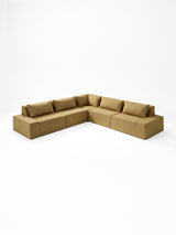 Modo 5 Piece Sectional (Classic) - Chamomile