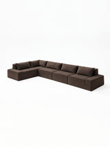 Modo 5 Piece Sectional (Classic) - Mocha