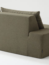 Modo 2 Piece (102") Sofa + Ottoman - Performance Fabric - Sage