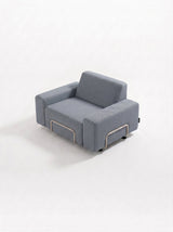 Modo Armchair Outdoor - Navy with Stone Aluminum