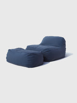 Dume Lounge Chair + Ottoman Outdoor - Navy
