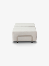 Modo 3 Seater Outdoor Sofa + 2 Ottoman - Oat with Stone Aluminum