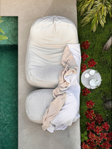 Dume Lounge Chair + Ottoman Outdoor - Oat