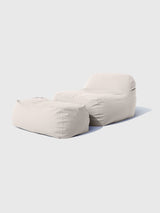 Dume Lounge Chair + Ottoman Outdoor - Oat