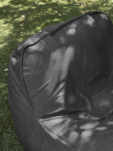 Dume Lounge Chair + Ottoman Outdoor - Graphite