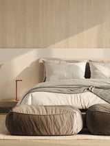 Dume Ottoman Velvet - Portobello