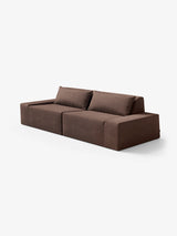 Modo 2 Piece (102") Sofa - Performance Fabric - Mocha
