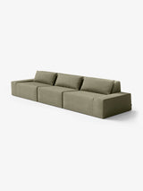 Modo 3 Piece (142") Sofa - Performance Fabric - Sage