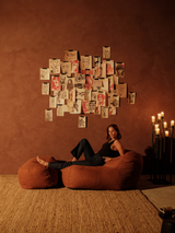 Dume Lounge Chair Performance Fabric - Terracotta