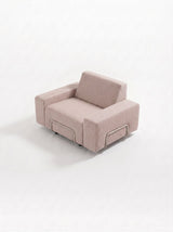 Modo Armchair Outdoor - Burgundy with Stone Aluminum