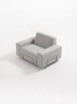 Modo Armchair Outdoor - Gray with Stone Aluminum
