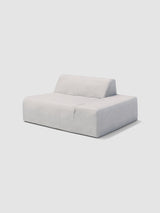 Modo Left End - Performance Fabric - Natural