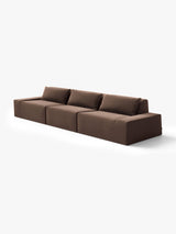 Modo 3 Piece (142") Sofa - Velvet - Portobello