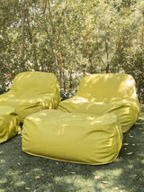 Dume Ottoman Outdoor - Curry